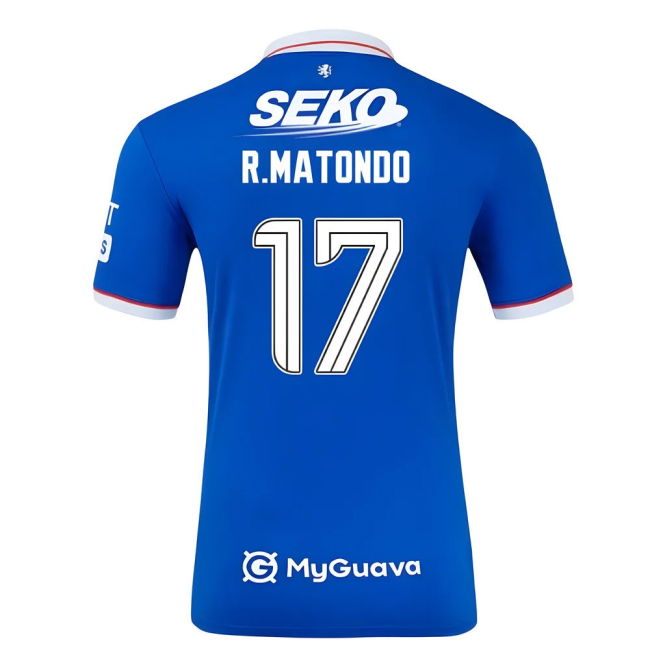 Rangers Fc M. 1 #7 Official Merchandise Licensed Product