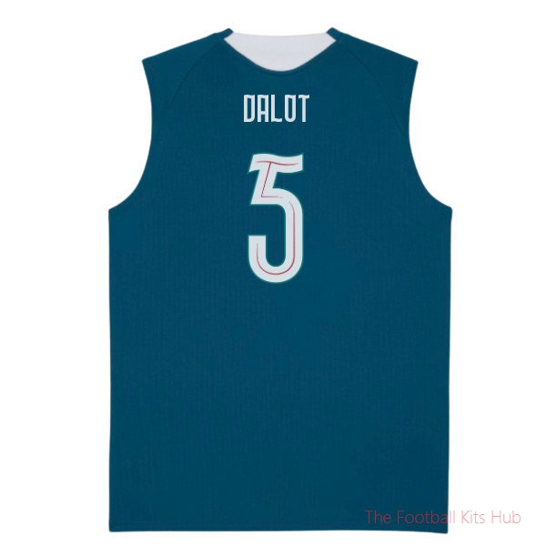 2026-2027 Portugal Sleeveless Training Jersey (Ocean Tropic) (Dalot 5)
