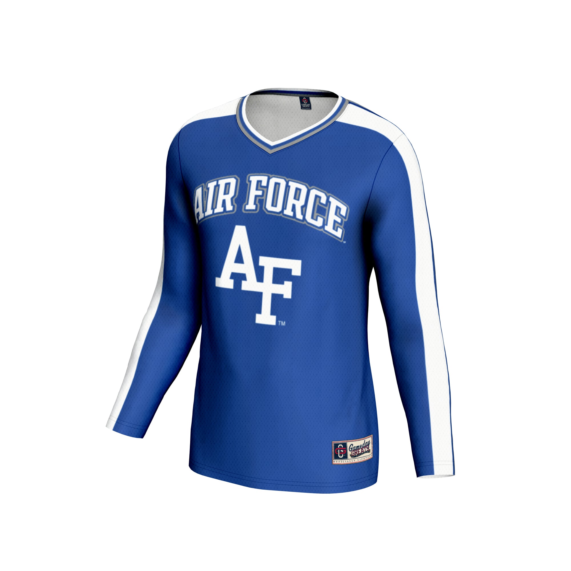 Air Force Falcons GameDay Greats Youth #1 Lightweight Volleyball Fashion Jersey - Royal