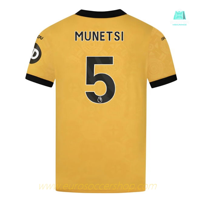 2025-2026 Wolves Home Shirt (Munetsi 5)