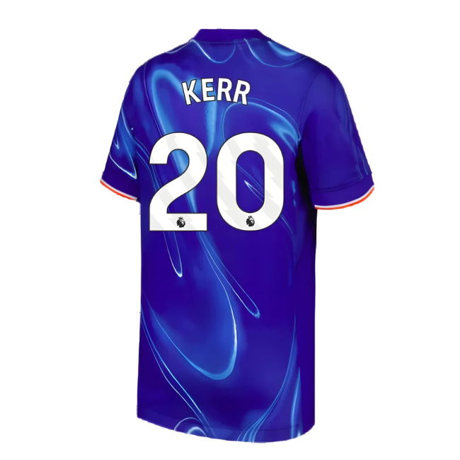 2024-20 Chelsea Home Football Shirt Kerr Name Number L M S Kids