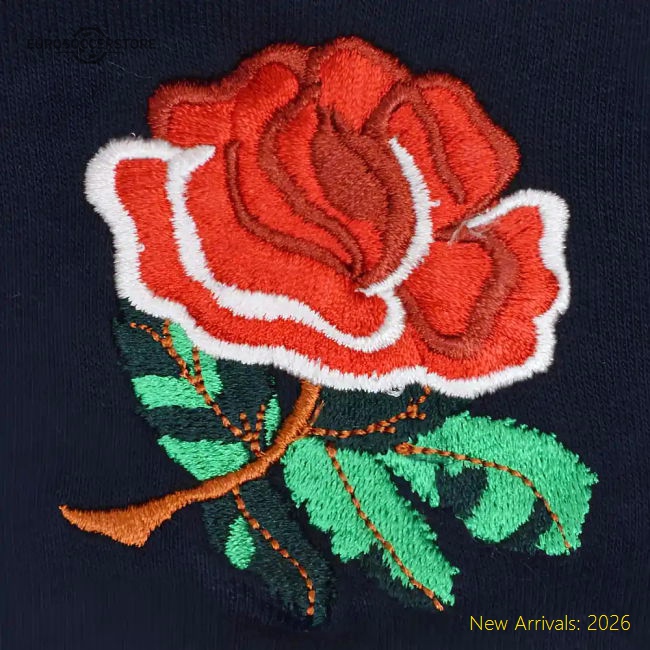 Kids England Hoodie - Navy/White