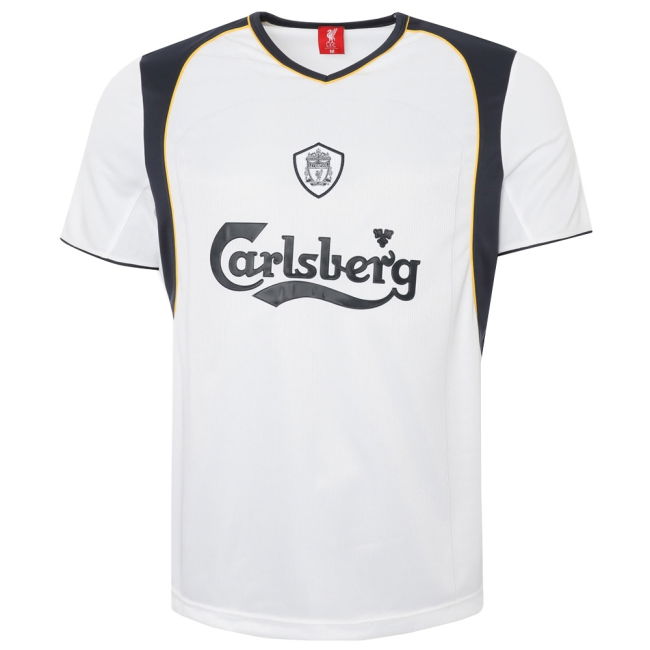 2001-2002 Liverpool Away Retro Shirt (Owen 10)