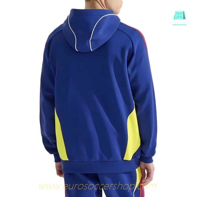 2025-2026 Arsenal UBP Doubleknit Hoody (Victory Blue)