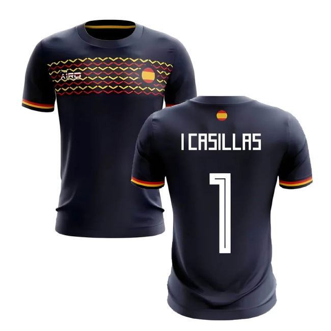 Jersey 2025-2026 Spain Away Concept Football Shirt (I Casillas 1)