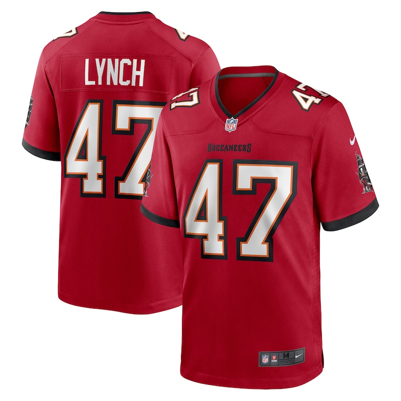 None John Lynch TB Buccaneers Top-Grade Game Jersey for NFL Fans