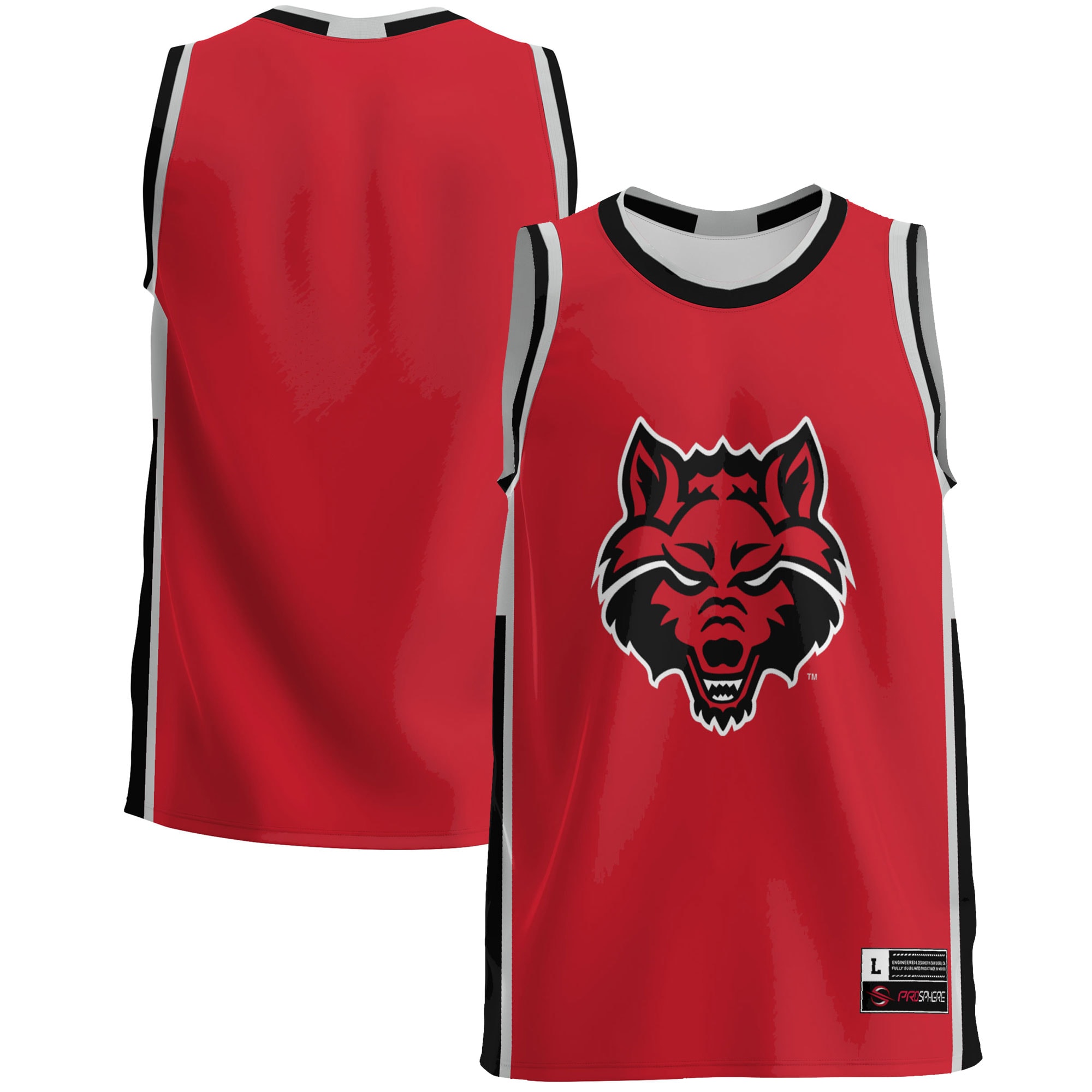 [NJP] Arkansas State Red Wolves GameDay Greats Lightweight Basketball Jersey - Scarlet