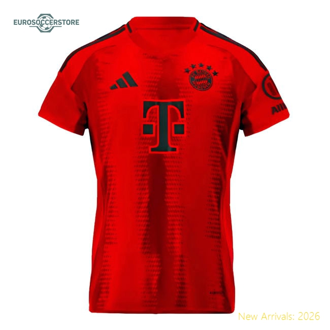 Bayern Munich 2024-25 Home Fan Version For Kids (Kids) Game Day Jersey