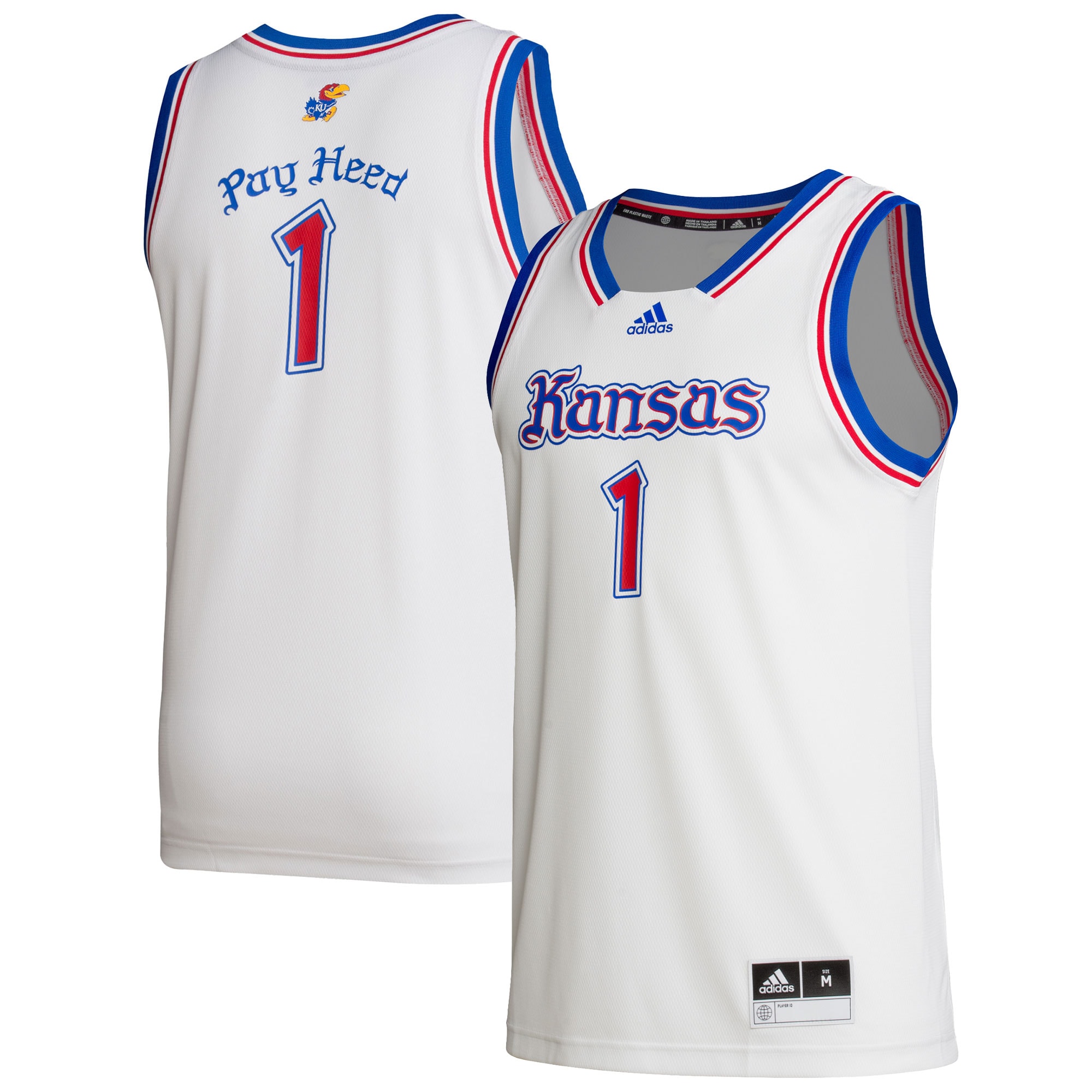 [NJP] Youth Kansas Jayhawks Alternate Swingman Jersey - White