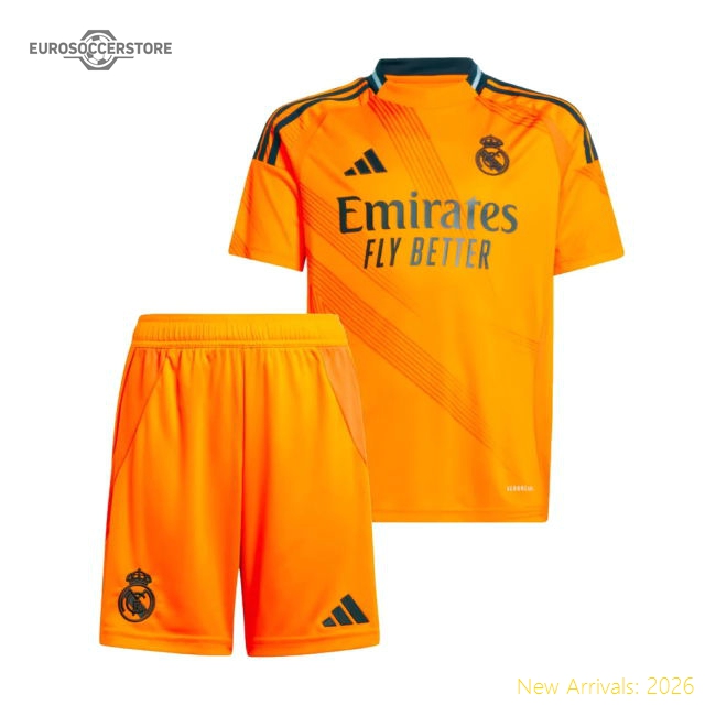 Trending 2024-2025 Real Madrid Away Youth Kit (Rodrygo 11)