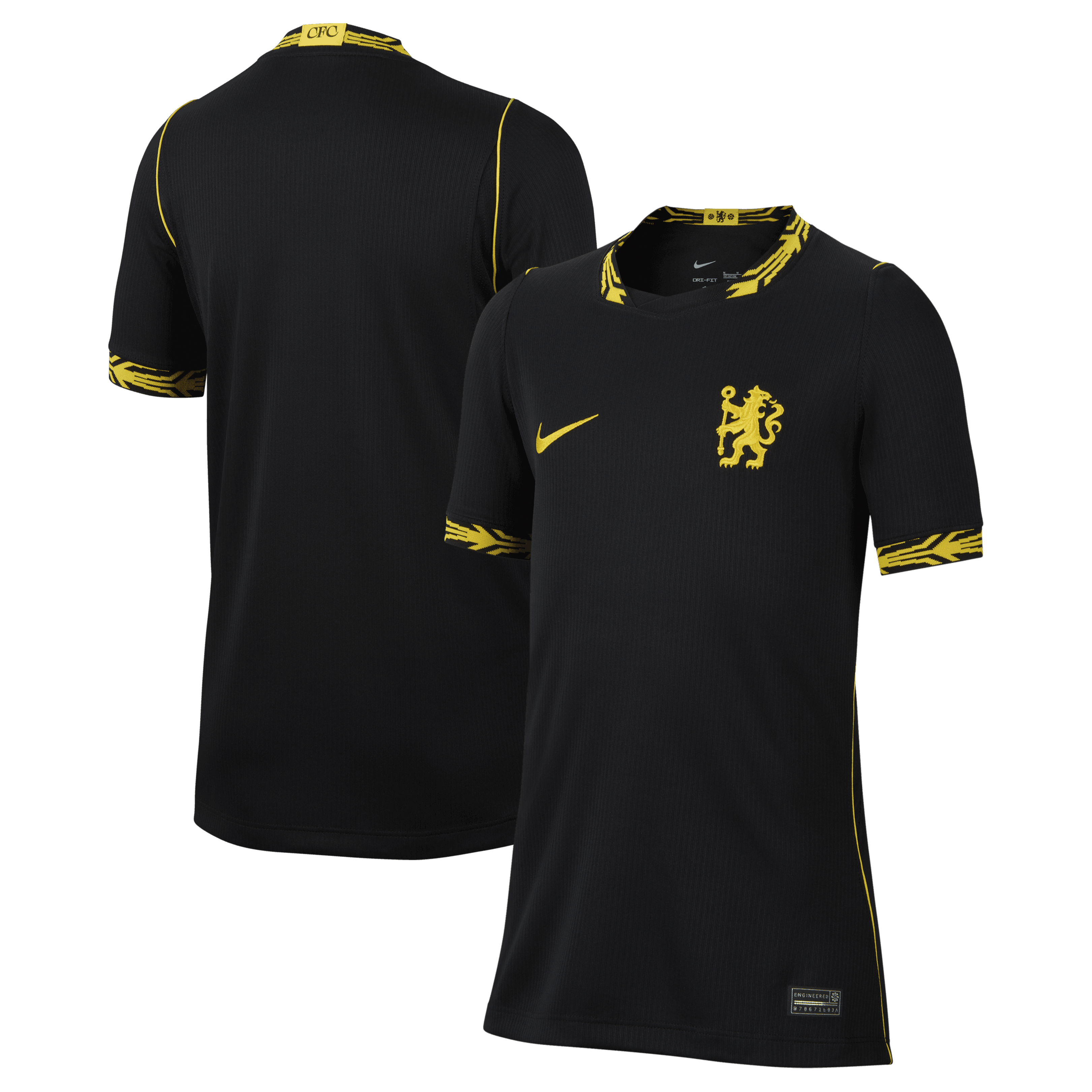 [SJH] Chelsea Youth 2026/27 Away Stadium Replica Jersey - Black