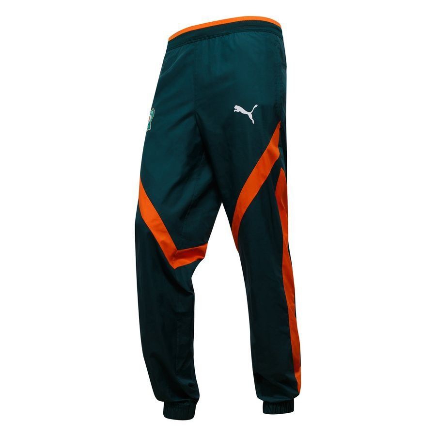 [EFKS] 2025 Ivory Coast Trousers Pre Match Woven Africa Cup Nations Green/Rickie