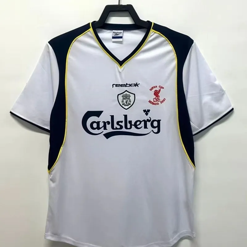 Cheap 2001-2002 Liverpool Jersey retro kit
