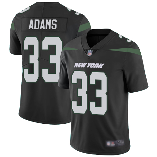NFL Y J Jets #33 Jamal Adams Black Limited Jersey - Authentic Quality