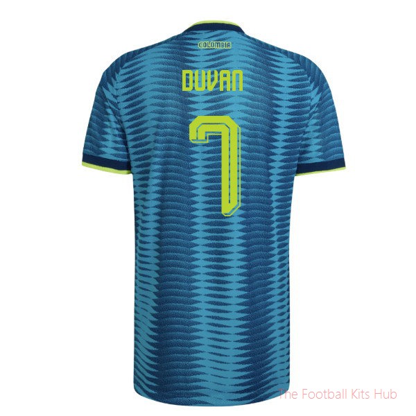 [LK] 2026/27 Colombia Authentic Away Shirt (Duvan 7)