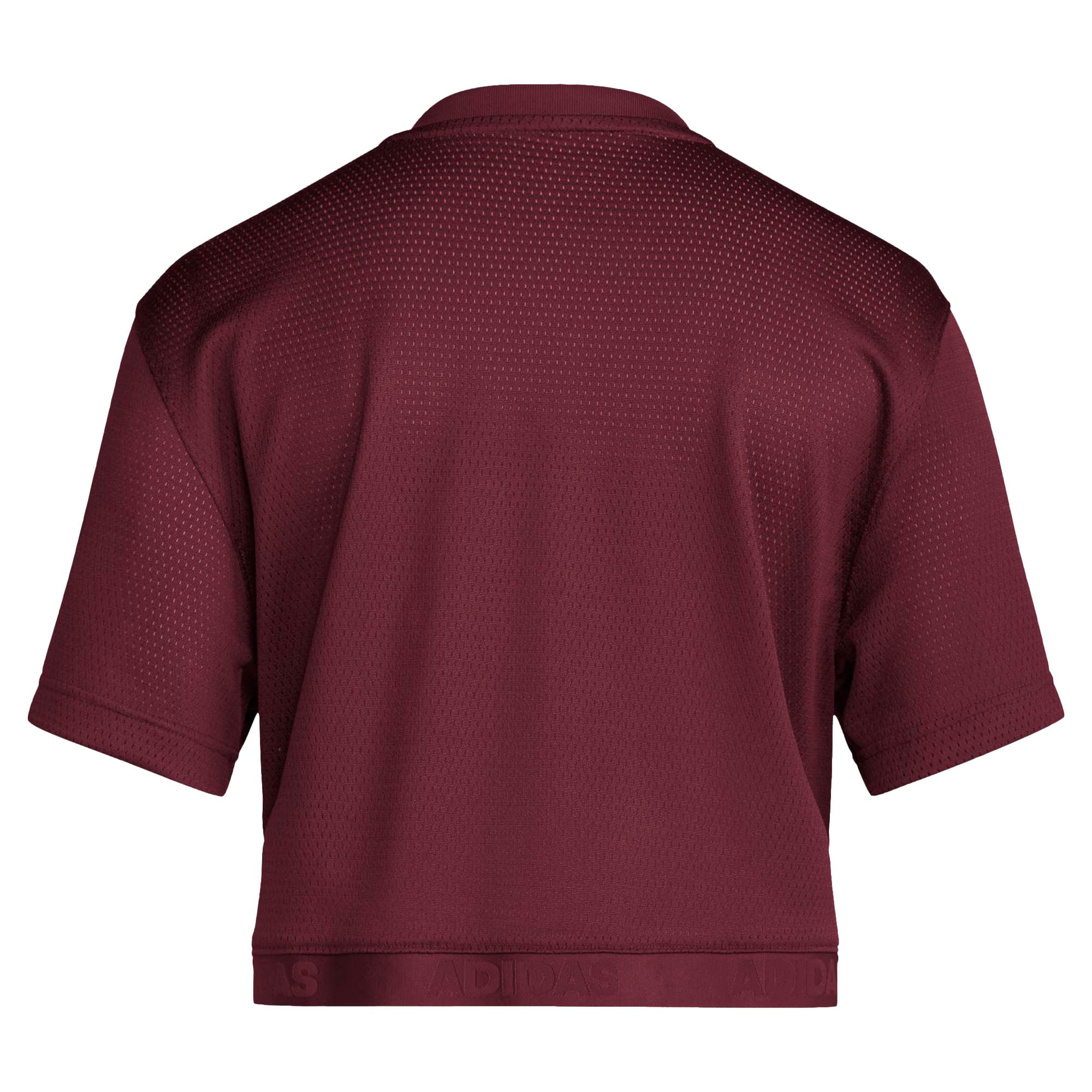 Women's Maroon Arizona State Sun Devils Strategy Cropped Football Jersey