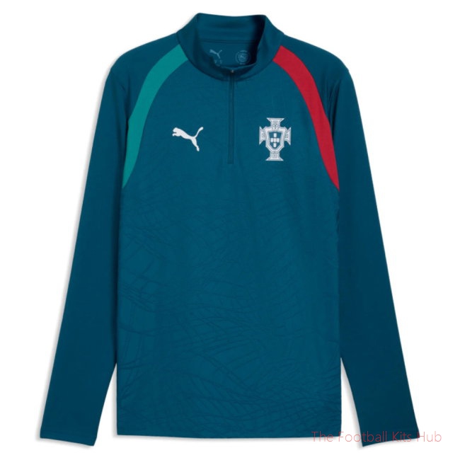 [LK] 2026/27 Portugal Training 1/4 Zip Top (Ocean Tropic)