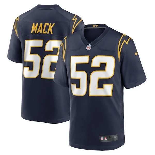None Khalil Mack Game Jersey - Navy | NFL Player Jersey | NFL Football