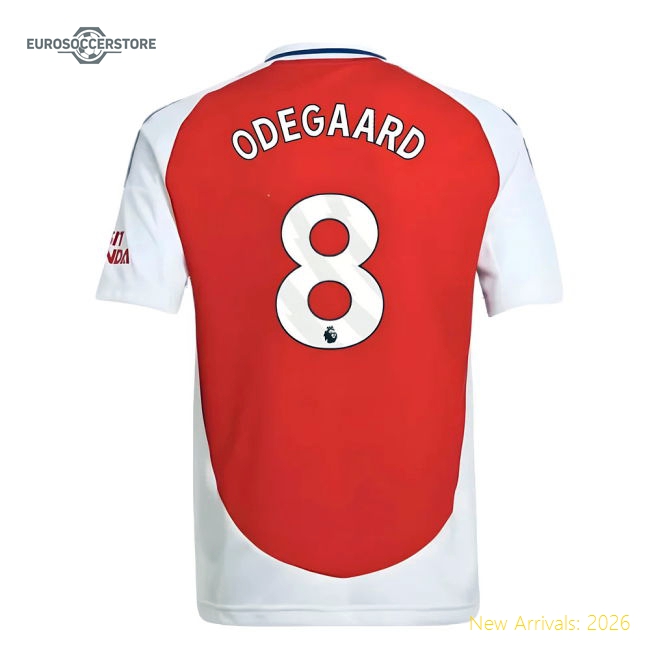 2024-2025 Arsenal Kids Kid-approved Odegaard Jersey Aeroready