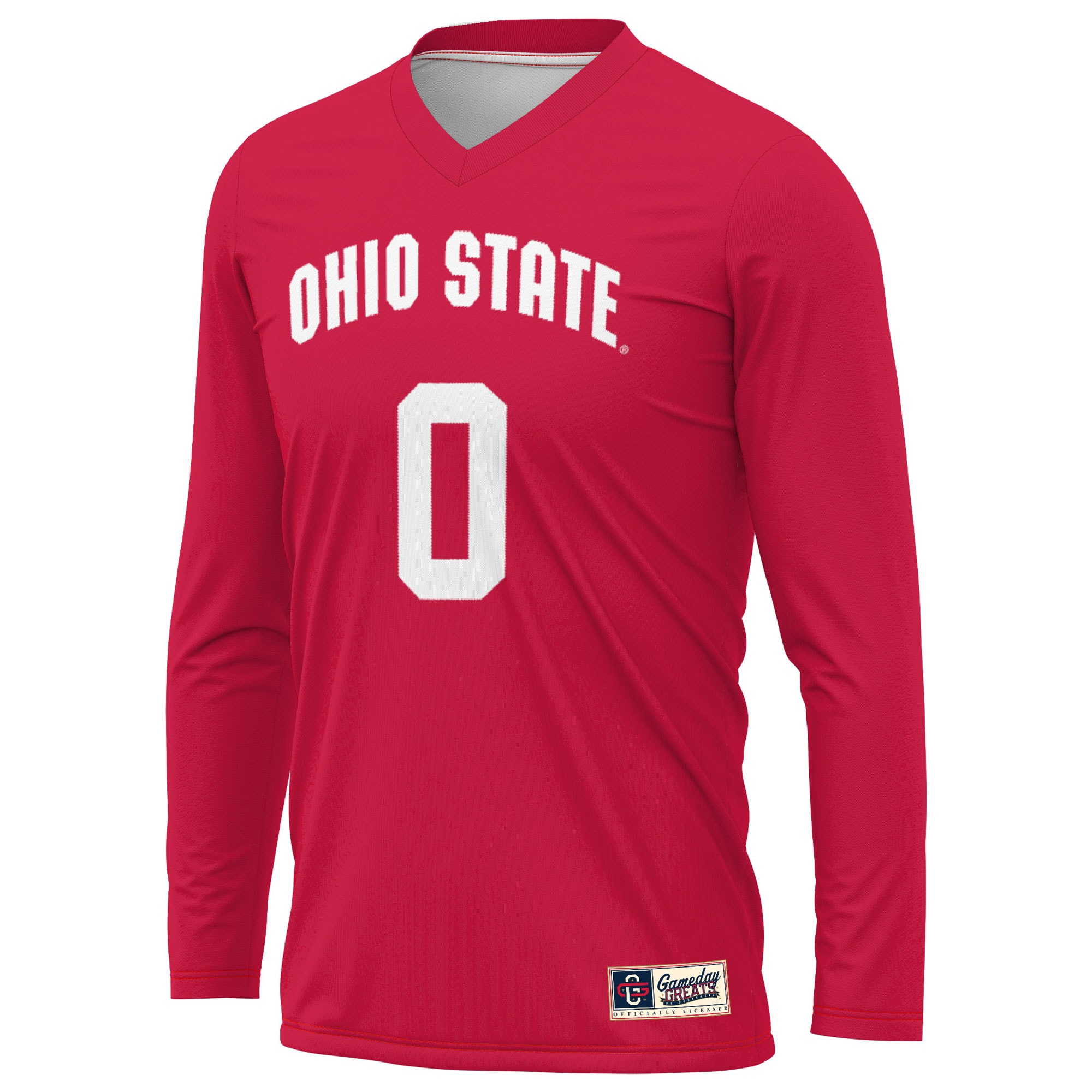 [DDG] Ohio State Buckeyes GameDay Greats Unisex Lightweight Volleyball Jersey - Scarlet