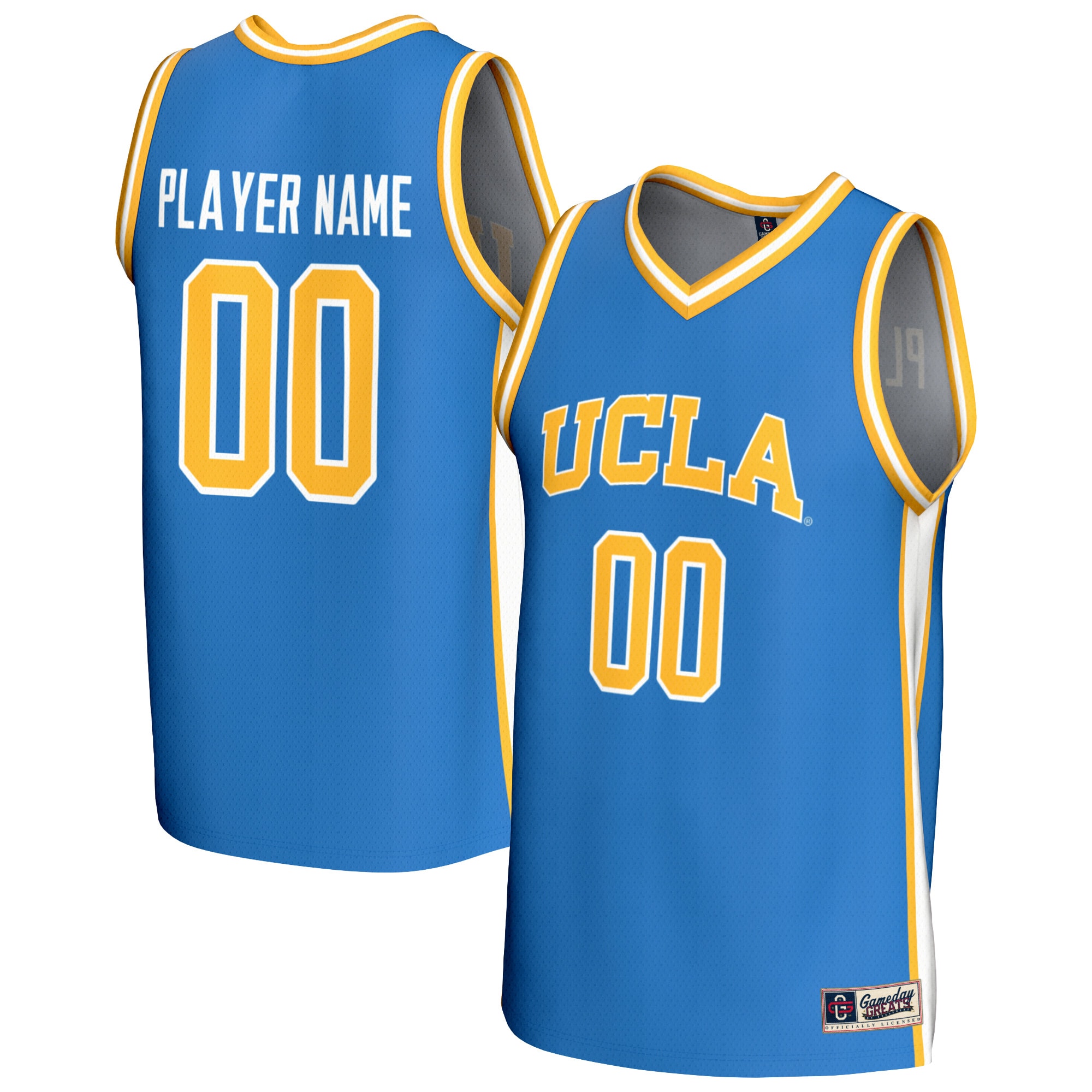 [NJP] Women's UCLA Bruins GameDay Greats NIL Pick-A-Player Lightweight Basketball Fashion Jersey - Blue