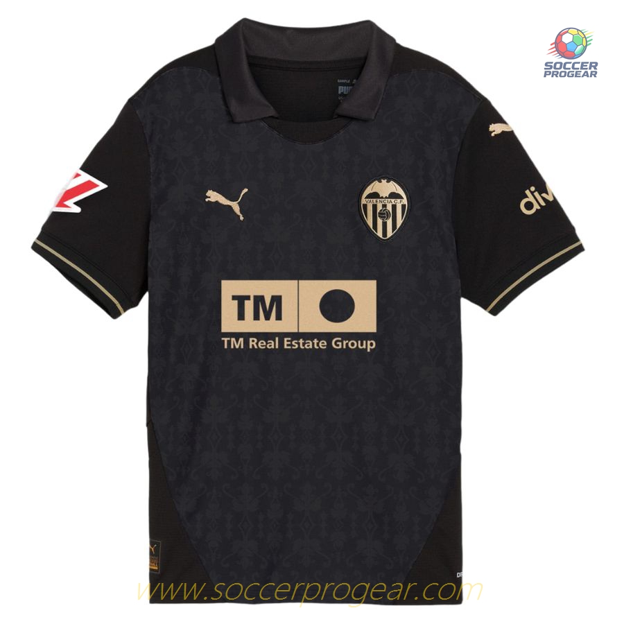 FC Valencia Away Childrenren's Jersey Set Soccer Team Shirt 2024/25 Collection