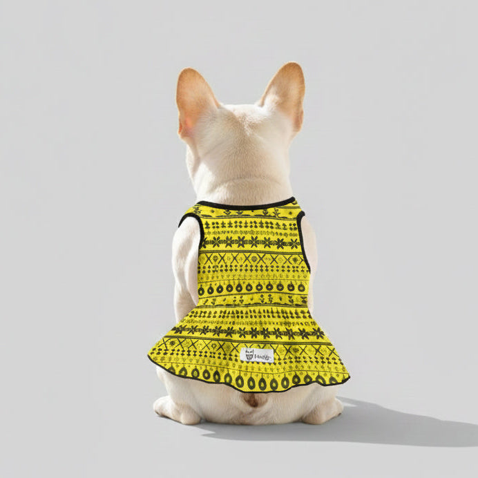 Fashion-Forward Victoria - French Bulldog Dresses For Females for Street