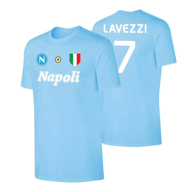 Napoli Football T-shirt Vintage 8 #6 Trendy Official Merchandise (v3)
