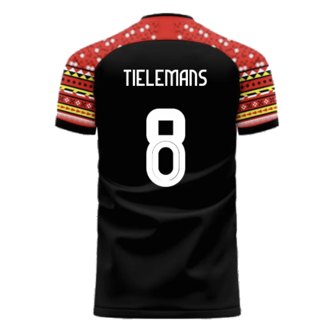 Belgium 2024-2025 Away Concept Football Kit (Libero) (7-8y) (BNWT) (Tielemans 8)
