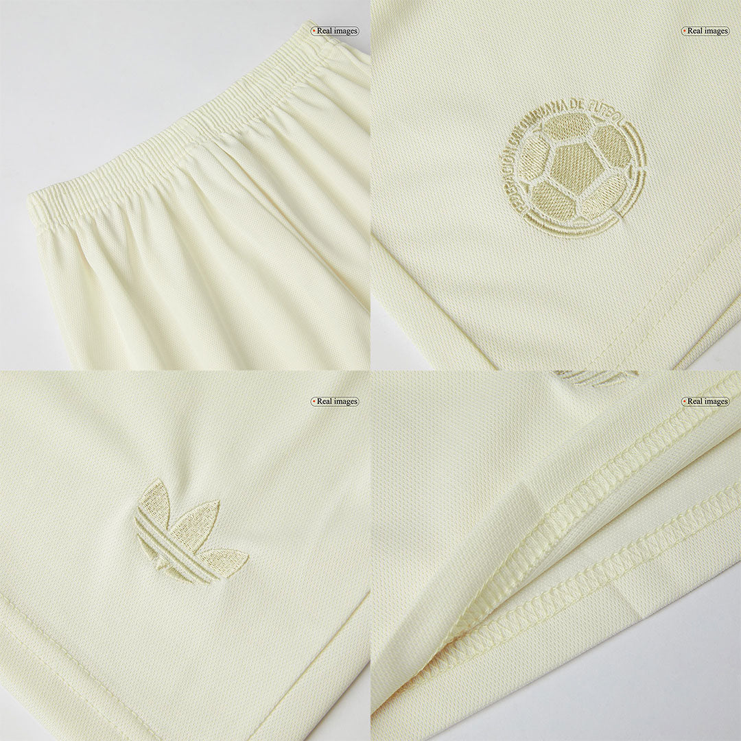 Kid's Colombia Soccer Jersey Kit(Jersey+Shorts) 2024 - 100th Anniversa