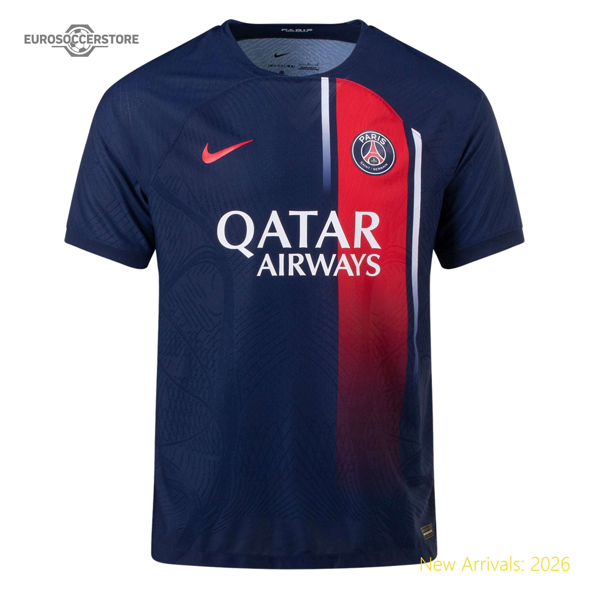 Fashionable Men Psg Team Premium-quality Home Jersey 2023