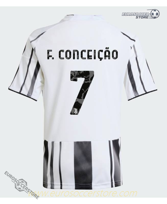 Juventus Home F. CONCEIÇÃO 7 Jeep Sponsor Jersey 25-26