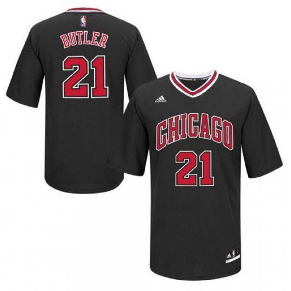 Elite Jimmy Butler21 Black Jersey - Fan Favorite
