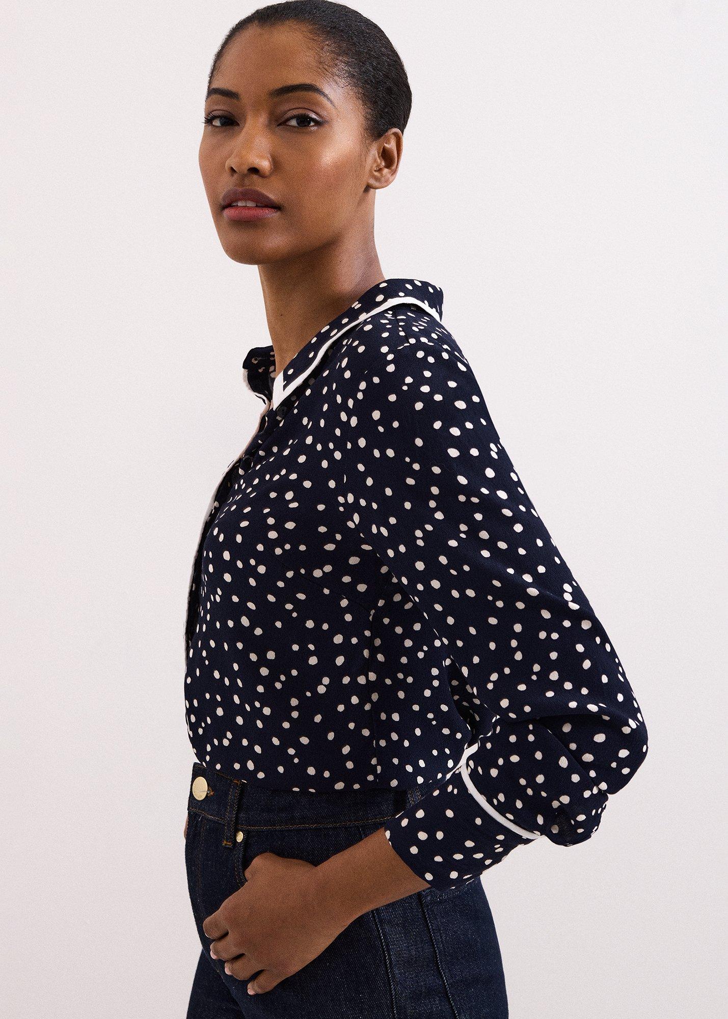 Rita Spot Print Shirt