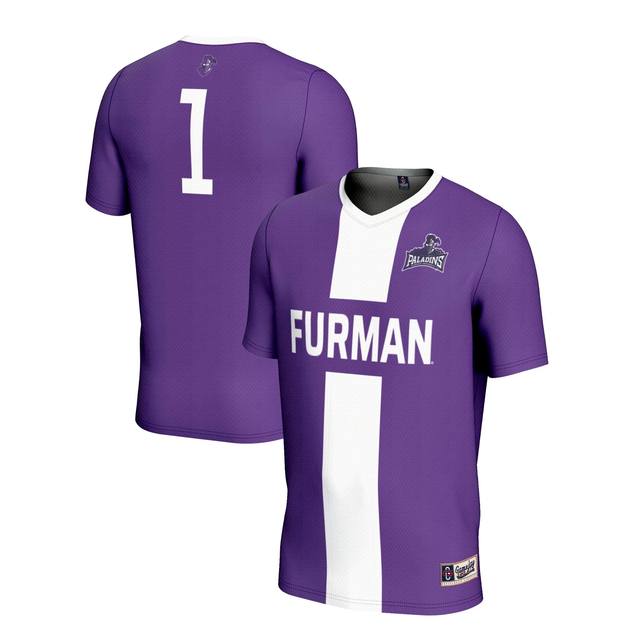 [JED] Women's Furman Paladins GameDay Greats Lightweight Men's Soccer Jersey - Purple