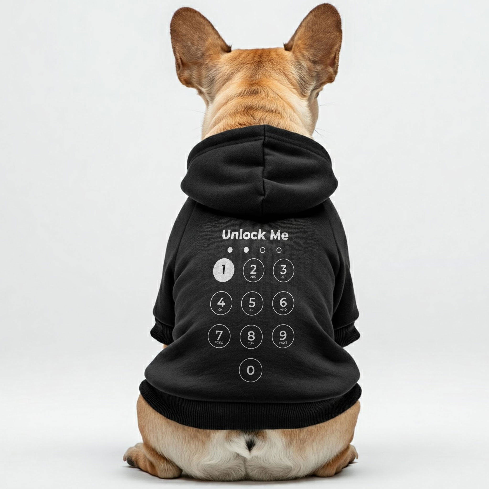 French Bulldog Unlock Me Personalized French Bulldog Hoodies With