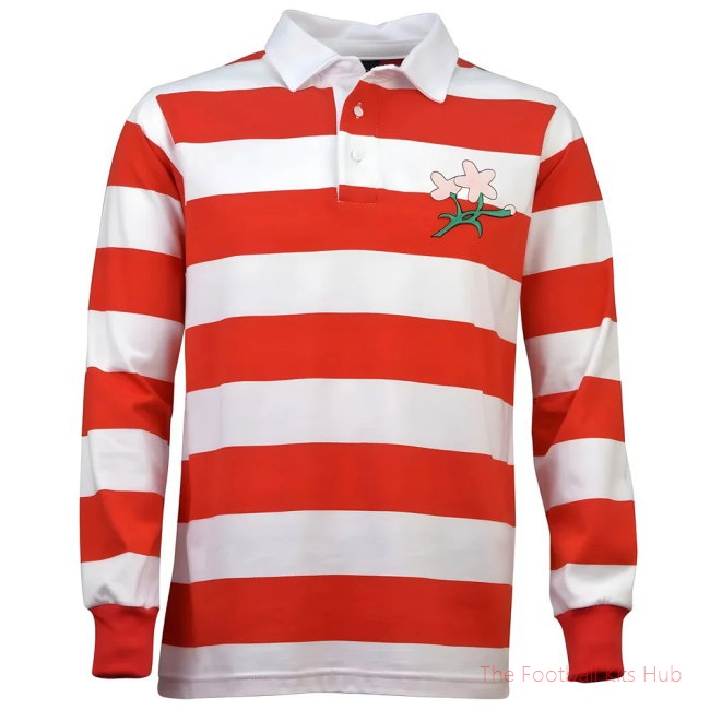 Men Japan 1932 Vintage Rugby Shirt