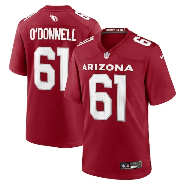None Game NFL Jersey - Cardinal | Premium Football Apparel | NFL Footb