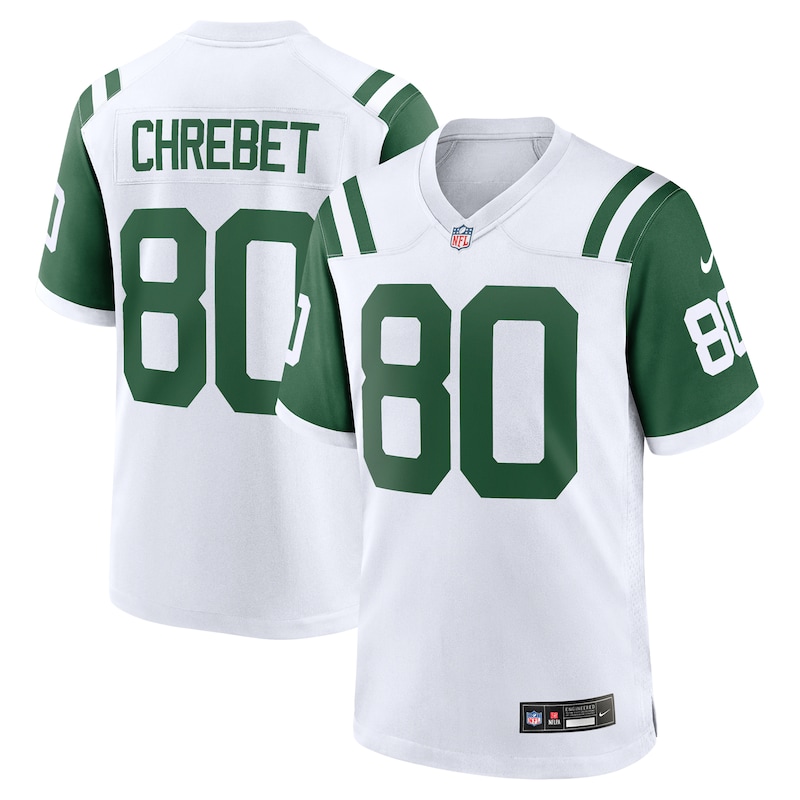None Wayne Chrebet All-Pro NY Jets Officially Licensed Jersey