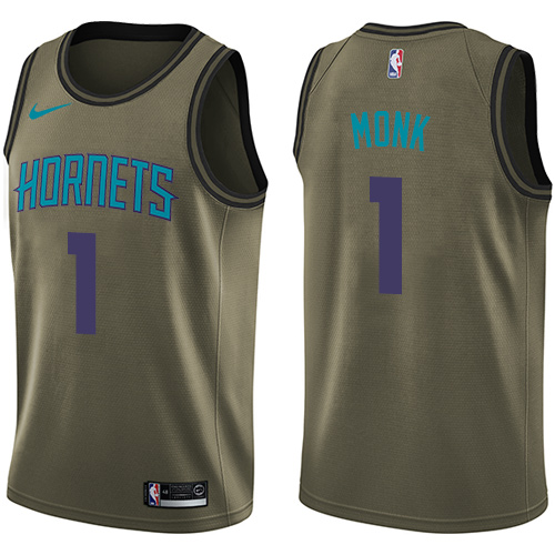 High-Quality Hornets Malik Monk #1 2024 Icon Swingman NBA Jersey