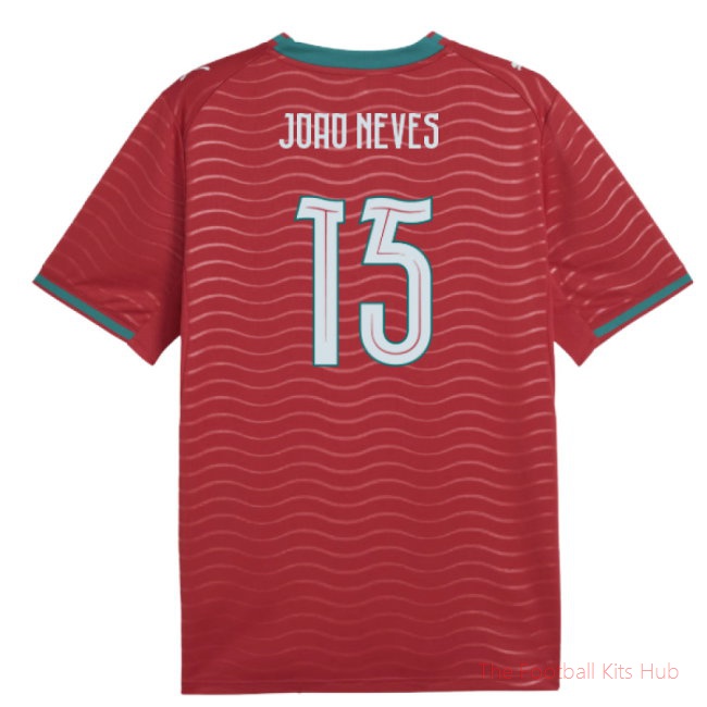 [LK] 2026/27 Portugal Home Shirt (Joao Neves 15)