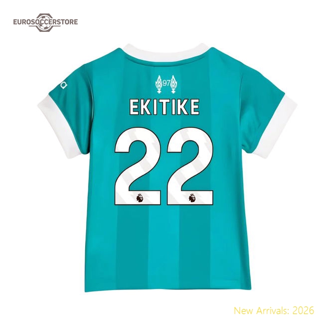 Liverpool Ekitike Comfortable Mini Jersey Climacool Flexible