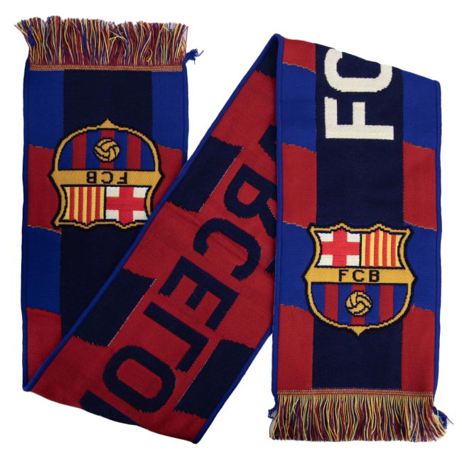 2025-2026 Premium Barcelona Scarf - Comfort Fit Vintage - Dream Team