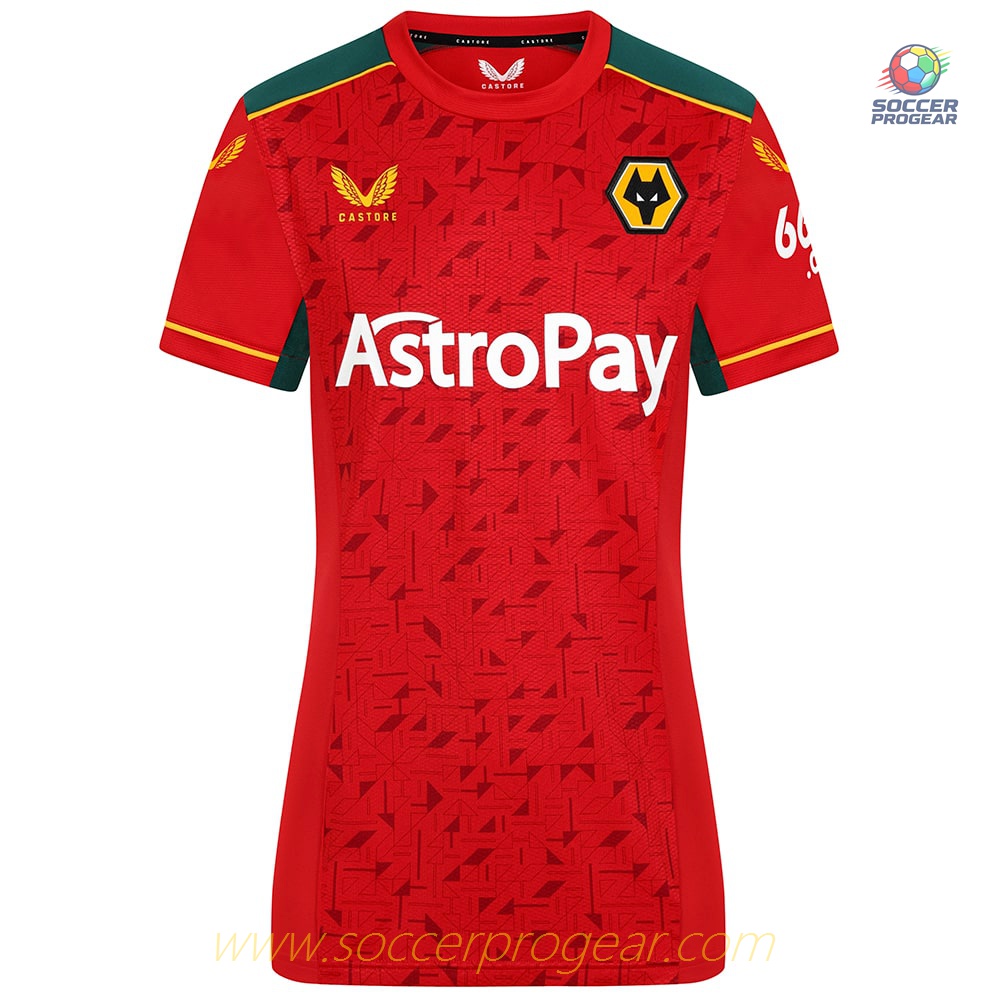 Wolverhampton Away Shirt 2023 2024 Woman