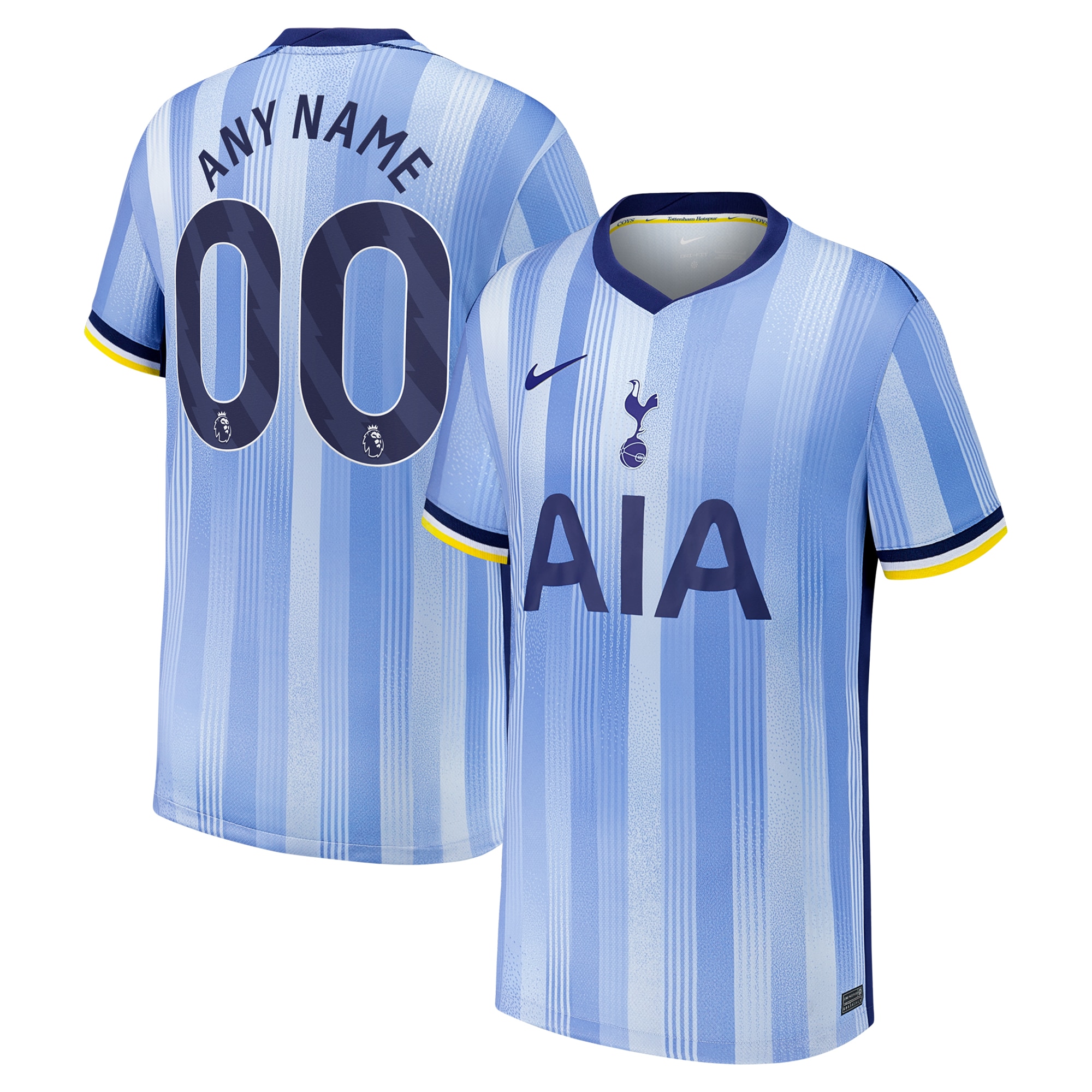 [ESK] Tottenham Hotspur Youth 2024/25 Away Replica Custom Jersey - Blue