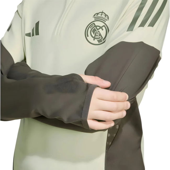 2025-2026 Real Madrid Socks (Almost Lime) | Durable | Match Day