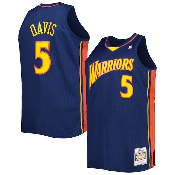 Baron Davis GSW Pro-Grade Team Jersey - Navy - Licensed Product