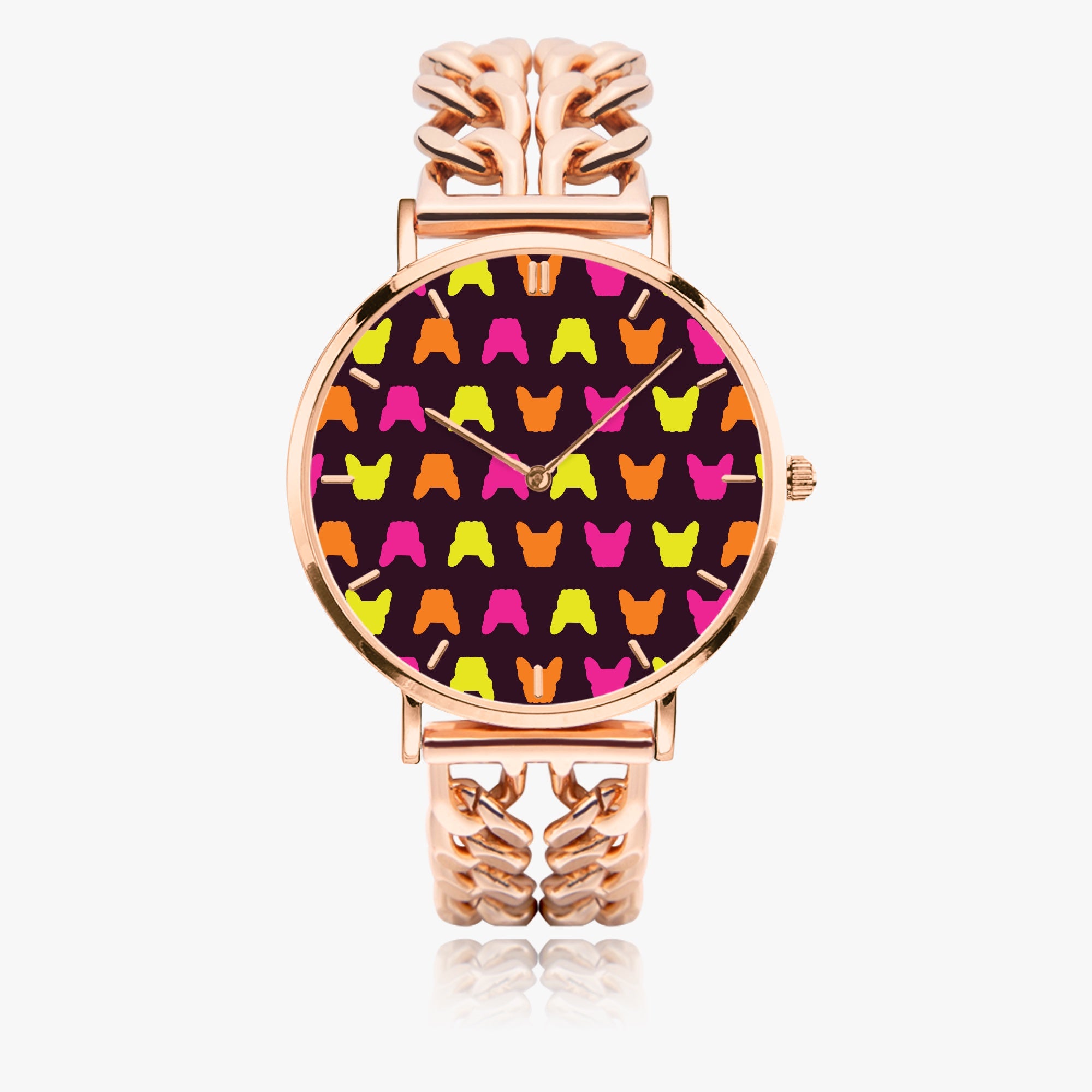 Chic Hollow Strap Watch For Frenchie Lovers Dog Supplies | Comfort Fit