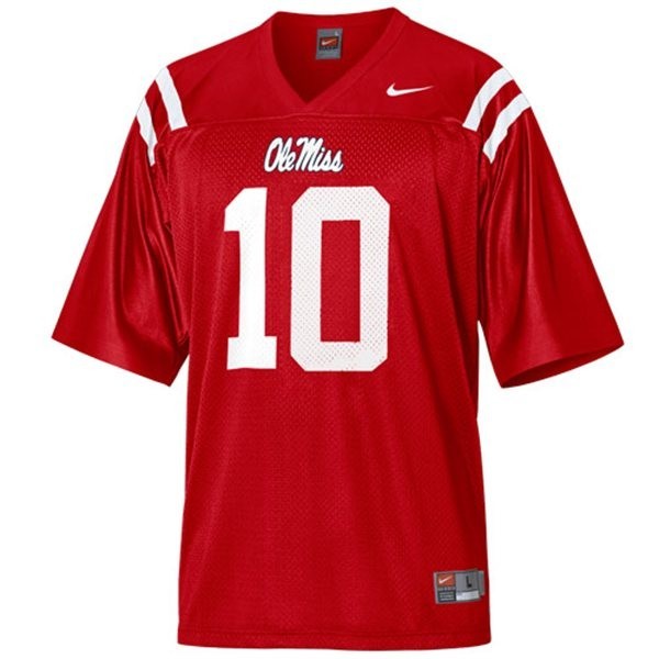 Officially Licensed Youth #10 Eli Manning Youth(kids) Red Collection