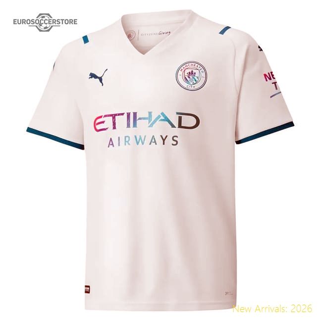 Elite Professional 2021-2022 Man City Alternative Shirt Kids